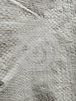 Plastic sack surface