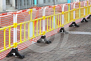 Plastic Safety Barrier