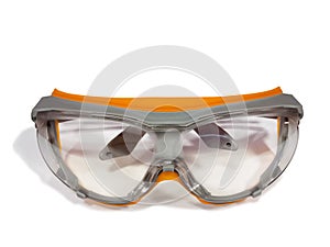 Plastic safety goggles