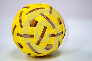 Plastic sepak trakraw ball