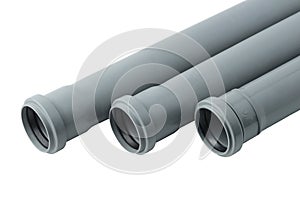 Plastic sewer pipes