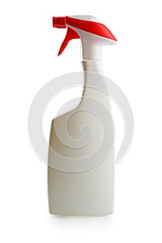 Plastic spray bottle