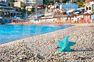 Plastic starfish toy. Greece