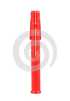 Plastic straddling dowel