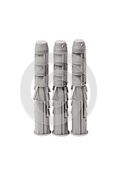 Plastic straddling dowel