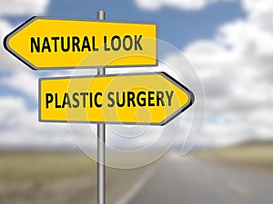 Plastic surgery vs natural look