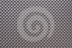 plastic texture with cup shaped extrusions