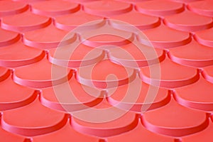 Plastic tile texture red polymer