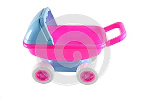 Plastic Toy Baby Carriage