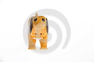 Plastic toy dog