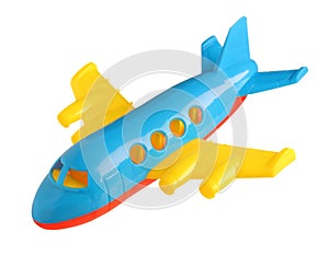 Plastic toy plane