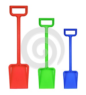 Plastic Toy Shovels