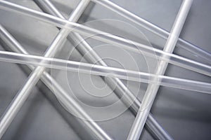 Plastic transparent tubes for different industries