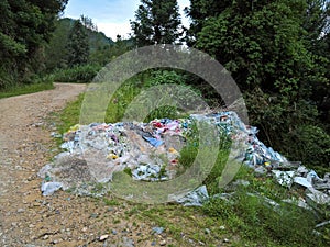 Plastic, trash, and garbage in rural China