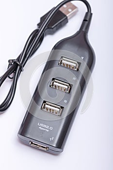 Plastic usb hub port switch