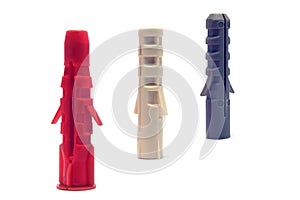 Plastic wall plugs