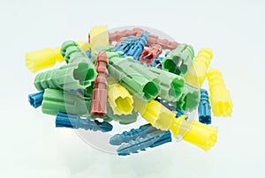 Plastic wall plugs
