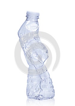 Plastic water bottle