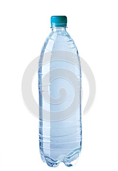 Plastic water bottle