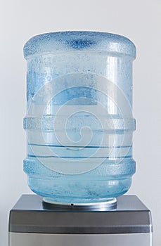 El plastico Agua una botella 