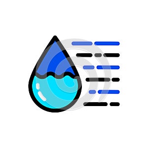 Plastic water bottle delivery simple icon