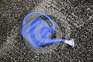 Plastic watering can