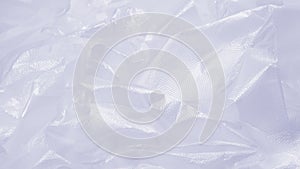 Plastic wihite background. Top view