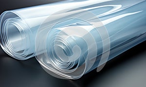 Plastic wrap roll, food wrap, or pliofilm is a thin plastic film typically used for sealing food items in containers to