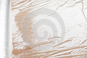 Plastic wrap texture