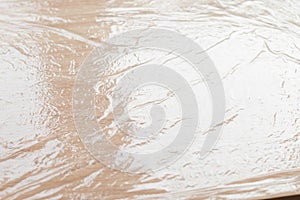 Plastic wrap texture