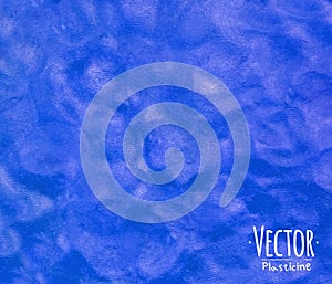 Plasticine background dark blue