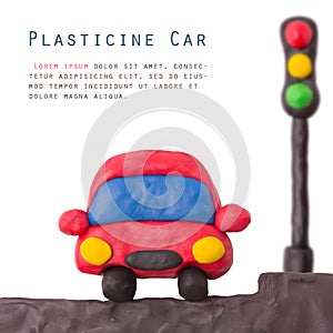 Plasticine car light