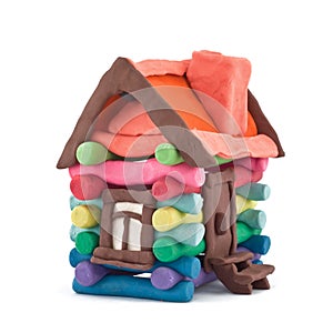 Plasticine house