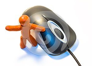 Plasticine man and mouse