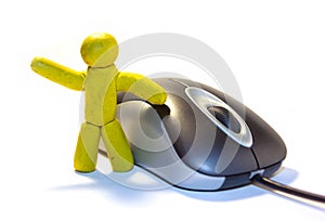 Plasticine man and mouse