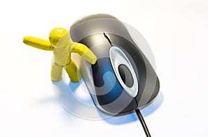 Plasticine man and mouse