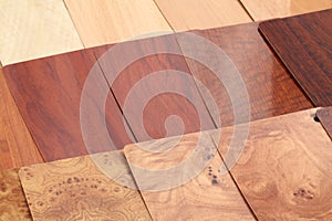 Plastics for the furnishing - wood photo