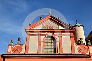 The Plasy Monastery in the west of Czechia