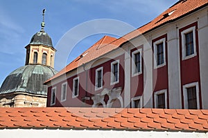 The Plasy Monastery in the west of Czechia