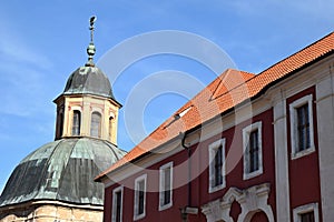 The Plasy Monastery in the west of Czechia