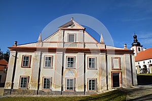 The Plasy Monastery in the west of Czechia