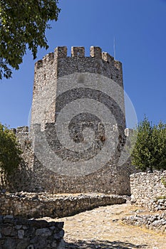 The Platamon Castle is a Crusader castle in northern Greece - Macedonia, Pieria. It is located southeast of Mount Olympus.