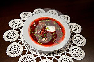 A Plate of Borsch