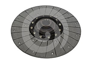 Plate clutch isolated photo