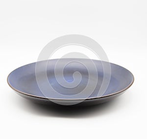 Plate empty porcelain dish round porcelain kitchen ceramic plate