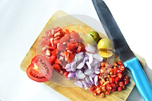 Plate full of vegetables