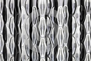 Plate heat exchanger rods installed in the system transfer heat