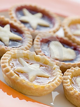 Plate of Jam Tarts