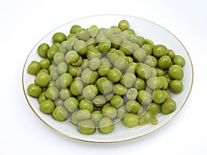 Plate of pea