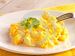 Scrambled eggs